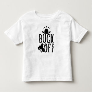 Buck off Western thema cowboy rodeo Kinder Shirts