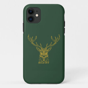 Buck off wilde herten Case-Mate iPhone case