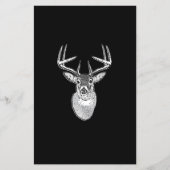 Buck on Black design White Tail Deal Flyer (Voorkant)