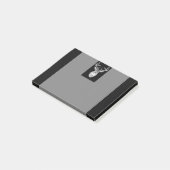 Buck on Bold Black White Tail Deal Post-it® Notes (Schuin)