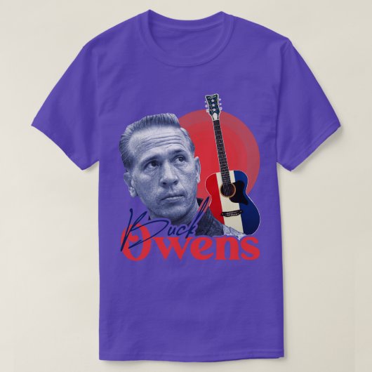 Buck Owens T-shirt (Design voorkant)