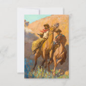 Buck Peters, Ranchman van Maynard Dixon Bedankkaart (Voorkant)