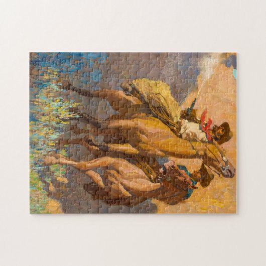 Buck Peters, Ranchman van Maynard Dixon Legpuzzel (Horizontaal)