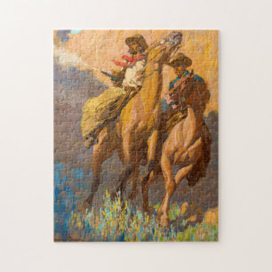 Buck Peters, Ranchman van Maynard Dixon Legpuzzel