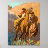 Buck Peters, Ranchman van Maynard Dixon Poster (Voorkant)