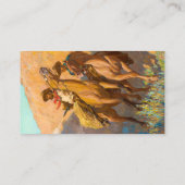 Buck Peters, Ranchman van Maynard Dixon Visitekaartje (Achterkant)