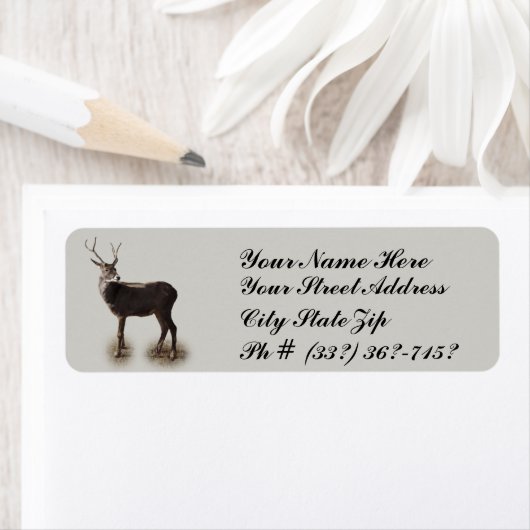 BUCK-RETURN-ADRESLABEL ETIKET (Insitu)