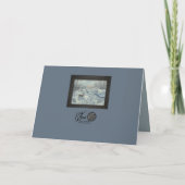 Buck rivier feestdagen kaart (Achterkant)