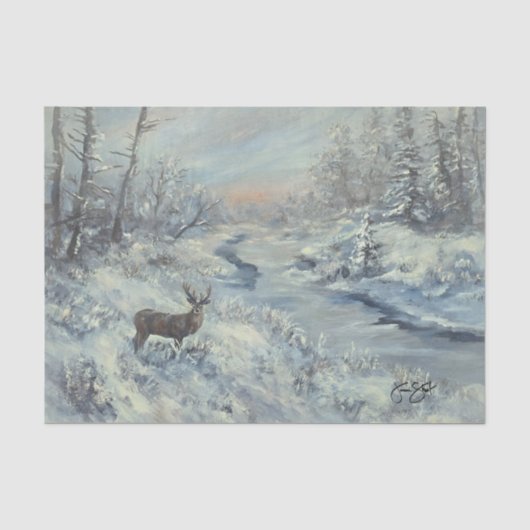 Buck Rivier Tissuepapier (Voorkant)