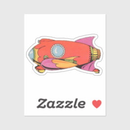 Buck Rogers 1930s Sticker