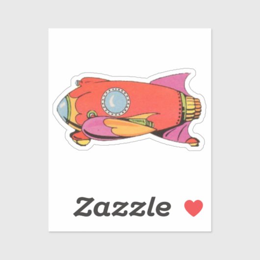 Buck Rogers 1930s Sticker (Vel)