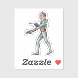 Buck Rogers 1930s Sticker