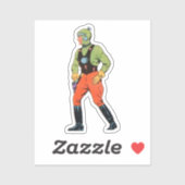 Buck Rogers 1930s Sticker (Vel)