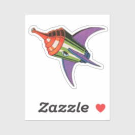 Buck Rogers 1930s Sticker