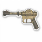 Buck Roger's desintegrator pistool Sticker (Voorkant)