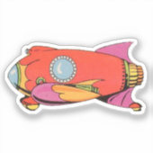 Buck Rogers jaren 30 Sticker (Voorkant)