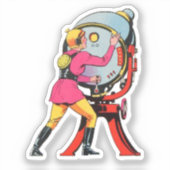 Buck Rogers jaren 30 Sticker (Voorkant)