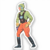 Buck Rogers jaren 30 Sticker (Voorkant)
