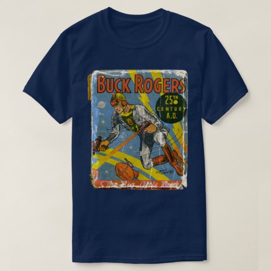 Buck Rogers Magazine Hoesje T-shirt (Design voorkant)