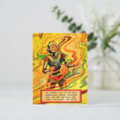 Buck Rogers uit 1930 komiek Wilma Deering Briefkaart (Staand voorkant)