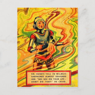 Buck Rogers uit 1930 komiek Wilma Deering Briefkaart