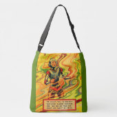 Buck Rogers uit 1930 komiek Wilma Deering Crossbody Tas (Achterkant)