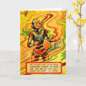 Buck Rogers uit 1930 komiek Wilma Deering Kaart (Gele Bloem)