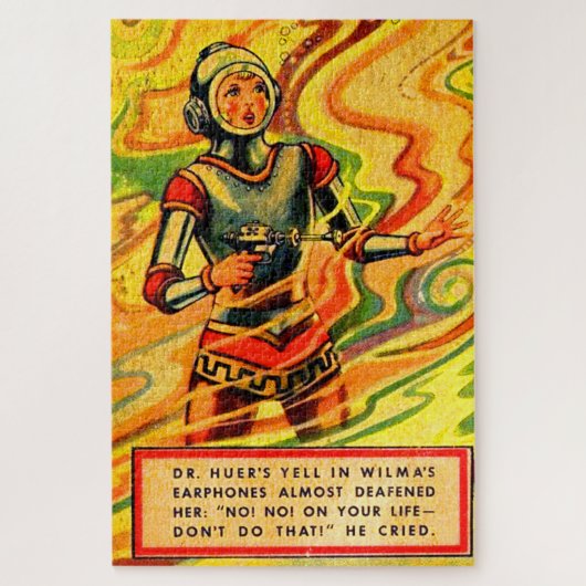 Buck Rogers uit 1930 komiek Wilma Deering Legpuzzel (Verticaal)