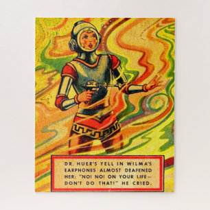 Buck Rogers uit 1930 komiek Wilma Deering Legpuzzel