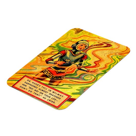Buck Rogers uit 1930 komiek Wilma Deering Magneet (Linkerzijde)