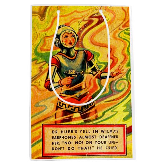 Buck Rogers uit 1930 komiek Wilma Deering Medium Cadeauzakje (Voorkant)