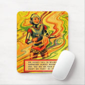 Buck Rogers uit 1930 komiek Wilma Deering Muismat (Met muis)