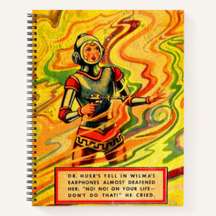 Buck Rogers uit 1930 komiek Wilma Deering Notitieboek