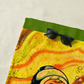 Buck Rogers uit 1930 komiek Wilma Deering Strandlaken (In situ)