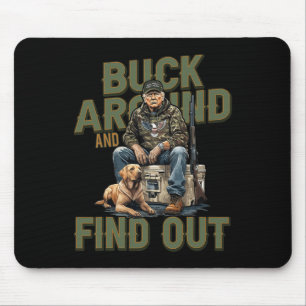 Buck rond en ontdek de grappige Trump Camo-jacht Muismat