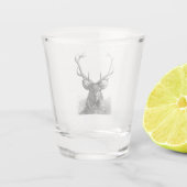 Buck Shot Glas (Achterkant)