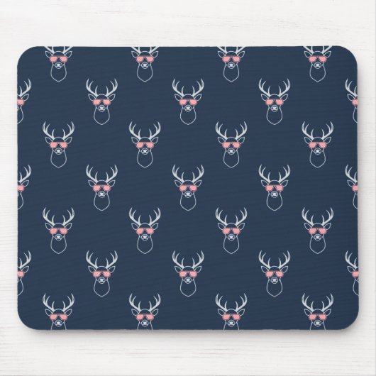 Buck Silhouette Mouse Pad Muismat (Voorkant)