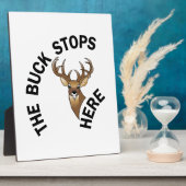 Buck Stops here Fotoplaat (Zijkant)