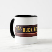 Buck Stops hier! -Mok Mok (Voorkant links)