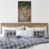 Buck stopt hier! canvas afdruk (Insitu (Slaapkamer))