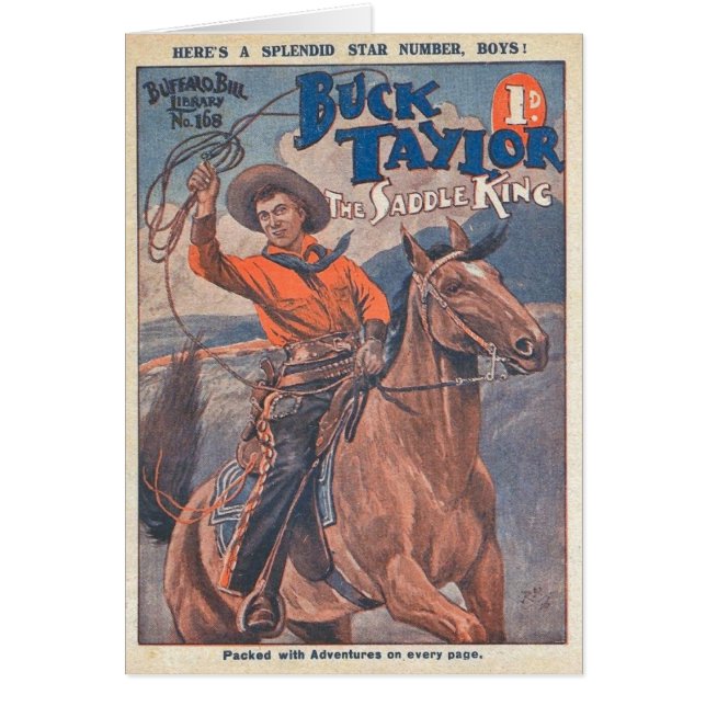 Buck Taylor -  Dime Western Comic (Voorkant)
