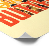 "Buck Up Buttercup"  Western Pinup Girl Poster (Hoek)