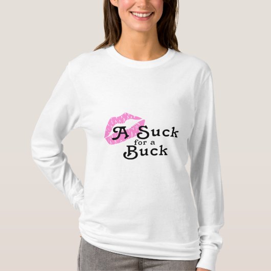 Buck voor een Buck T-shirt (Voorkant)