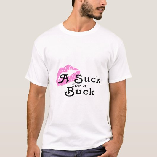 Buck voor een Buck T-shirt (Voorkant)