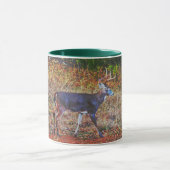 Buck Walking Deer Art Mok (Midden)
