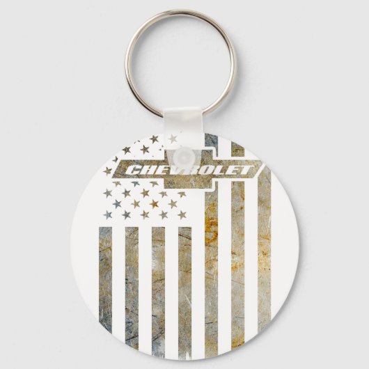 Buck Wear Chevy Camo Accent Vlag 1 Sleutelhanger (Voorkant)