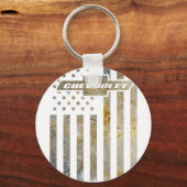 Buck Wear Chevy Camo Accent Vlag 1 Sleutelhanger (Voorkant)