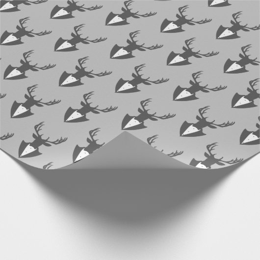 Buck Wearing Tuxedo Uw achtergrondkleur Cadeaupapier (Hoek)