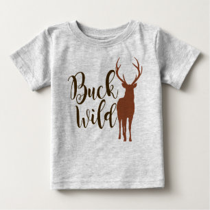 Buck Wild Kinder T-Shirt Hunting Deer