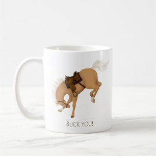 Buck You! Grappig Palomino paard Koffiemok